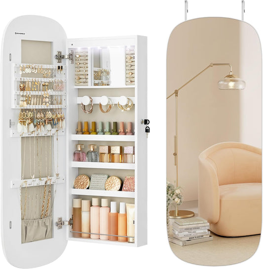 SONGMICS Jewellery Cabinet Review: A Smart Storage Mirror for Small Bedrooms