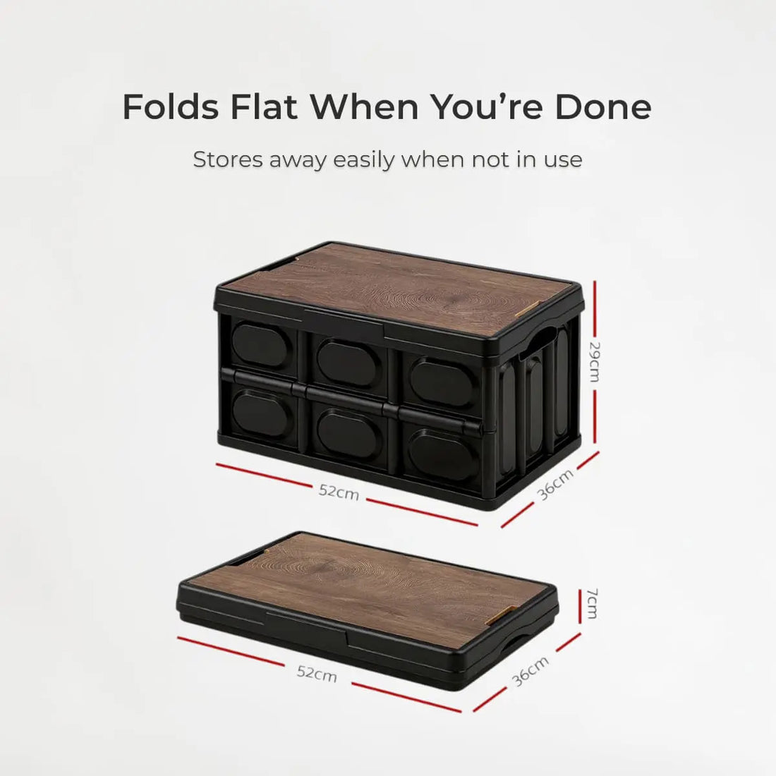 Ezaro Collapsible Storage Box (50L)